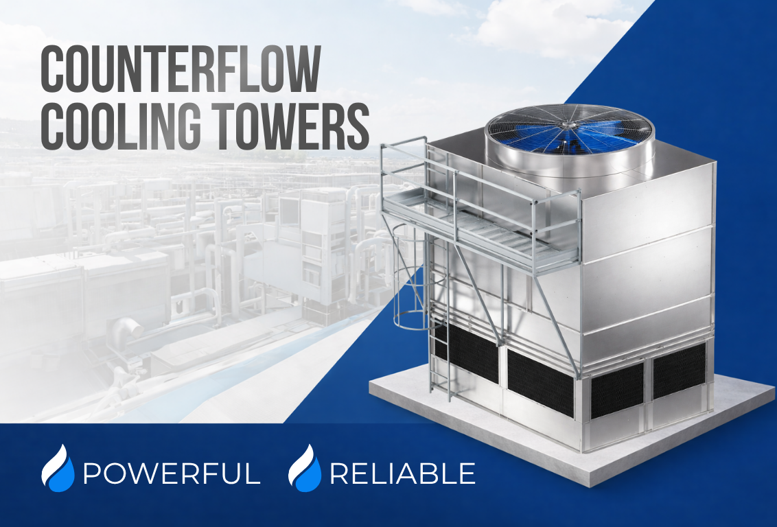 Counterflow Cooling Tower Manufacture & Supply